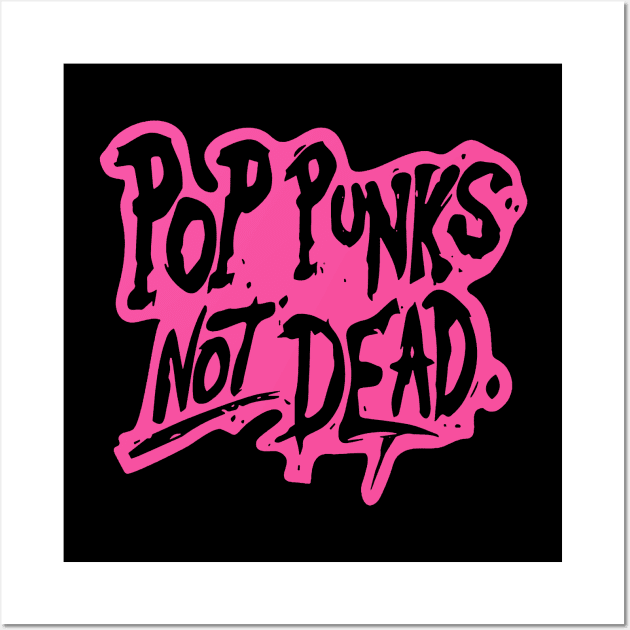 pop punks not dead Wall Art by Blink90210